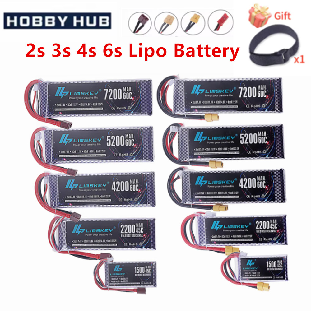 2S 3S 4S 6S Lipo Batterij 7.4V - 4S Lipo Battery 14.8V 6000Mah recensie en prijs