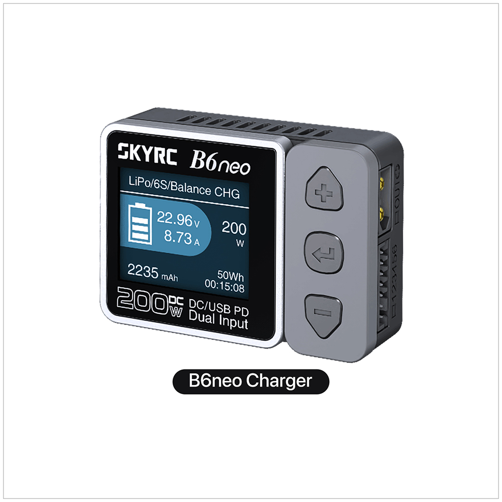 SkyRC B6 neo slimme oplader DC - Skyrc B6 Neo Smart Charger recensie en prijs