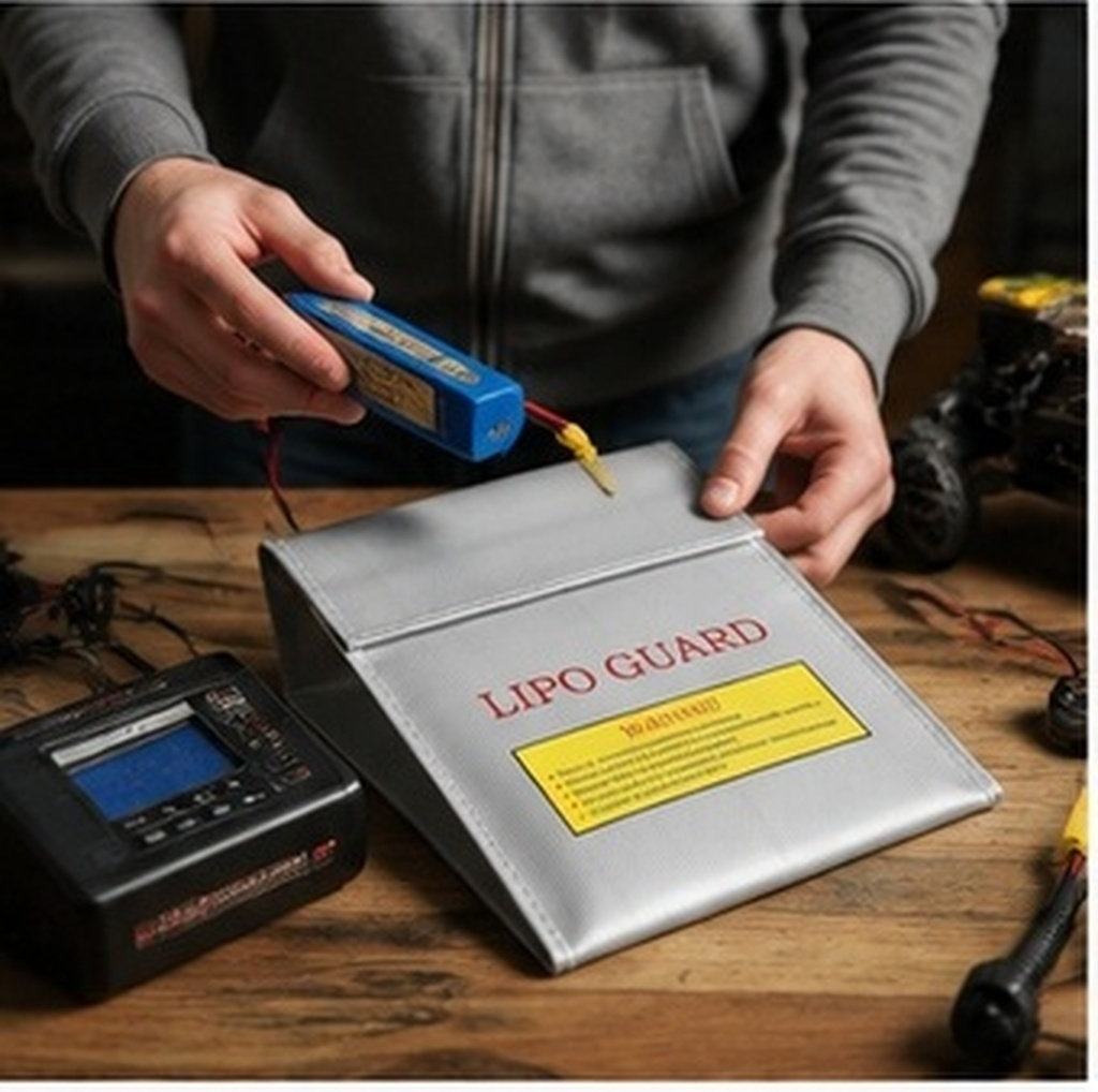 Rc Lipo Batterij Vuurvaste Vei - Lipo Battery Fireproof Safety Charge Box recensie en prijs