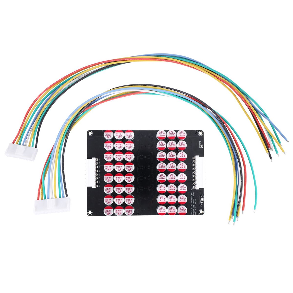 * EEN DAG 12S 13S 14S 15S 16S  - 12S Lipo Battery Balancing Board recensie en prijs